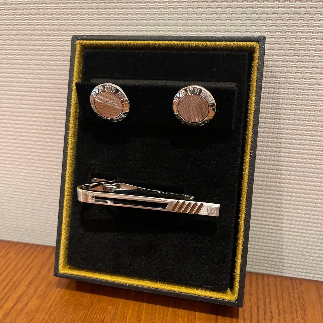 《お値下げ》【ダンヒル】ネクタイピン カフスボタンセット