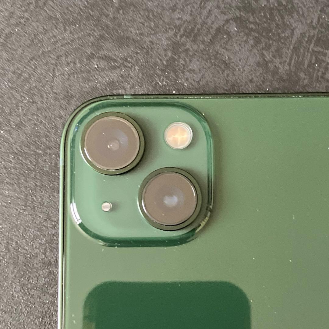 iPhone13 グリーン 128GB SIMフリー おまけでケース付き