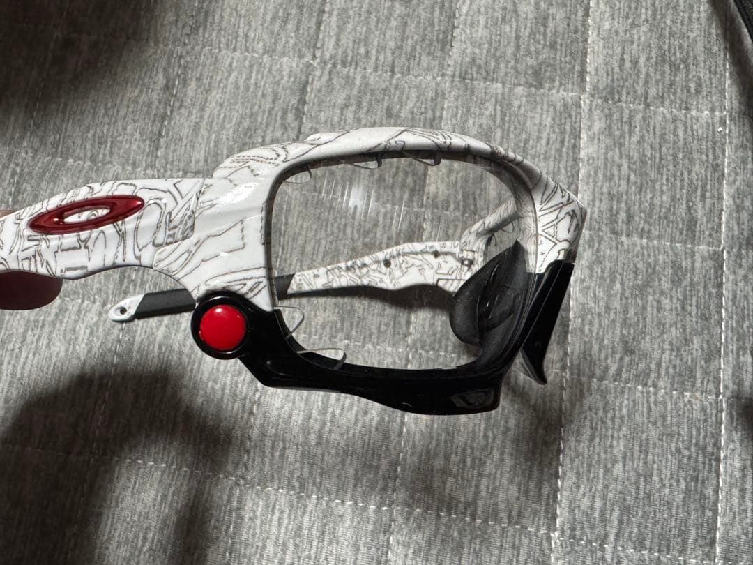 OAKLEY レーシングジャケット ホワイト/ブラック