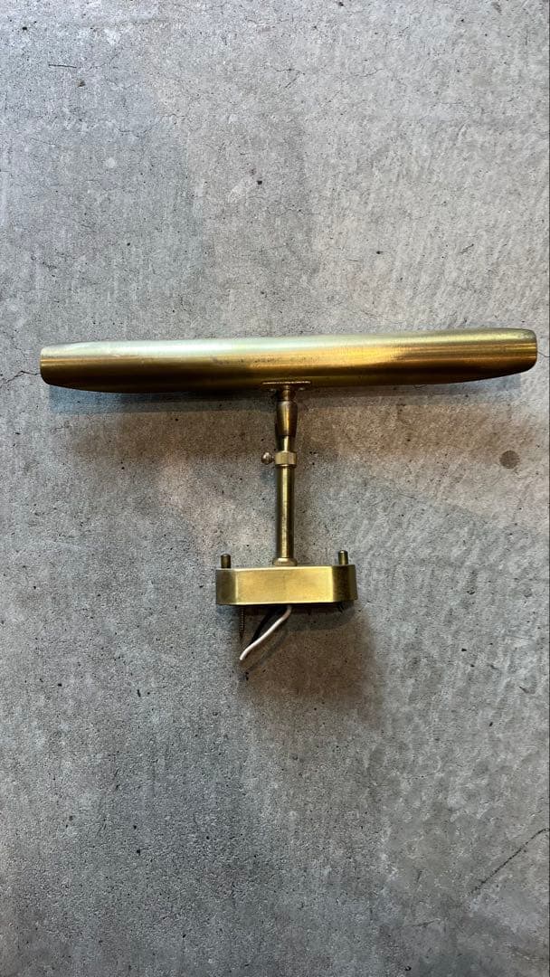 真鍮製ヴィンテージ　壁取り付けライト　洗面台などに