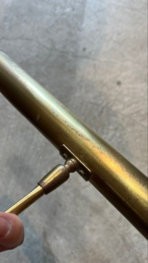 真鍮製ヴィンテージ　壁取り付けライト　洗面台などに