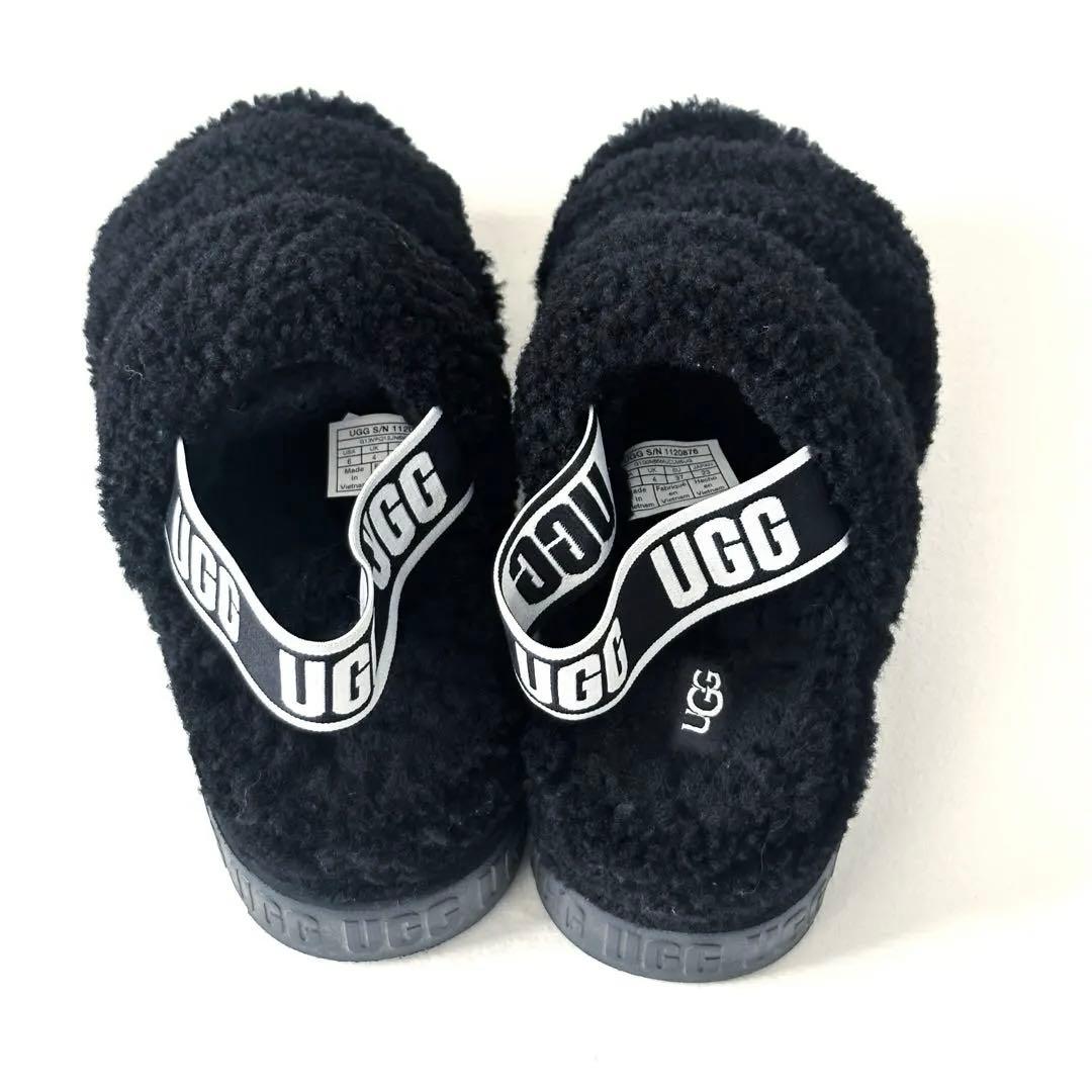 UGG アグ　Oh Fluffita 厚底サンダル　ストラップ付　23㎝