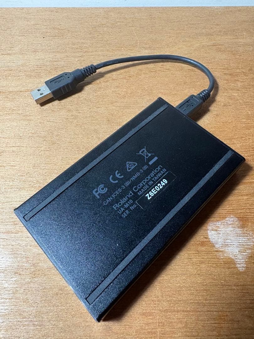 Roland Mobile UA-M10 4ch オーディオインターフェイス