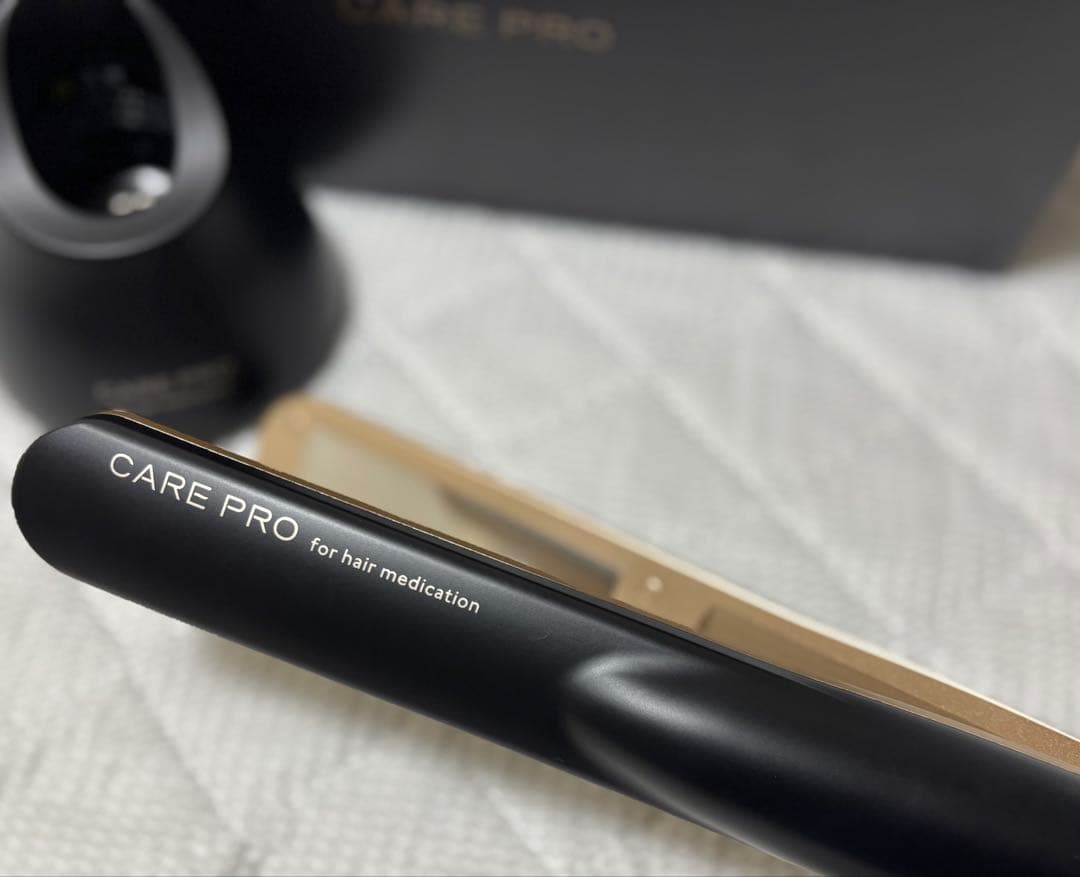 超美品　ケアプロ　超音波アイロン　CARE PRO ヘアアイロン BUI_01