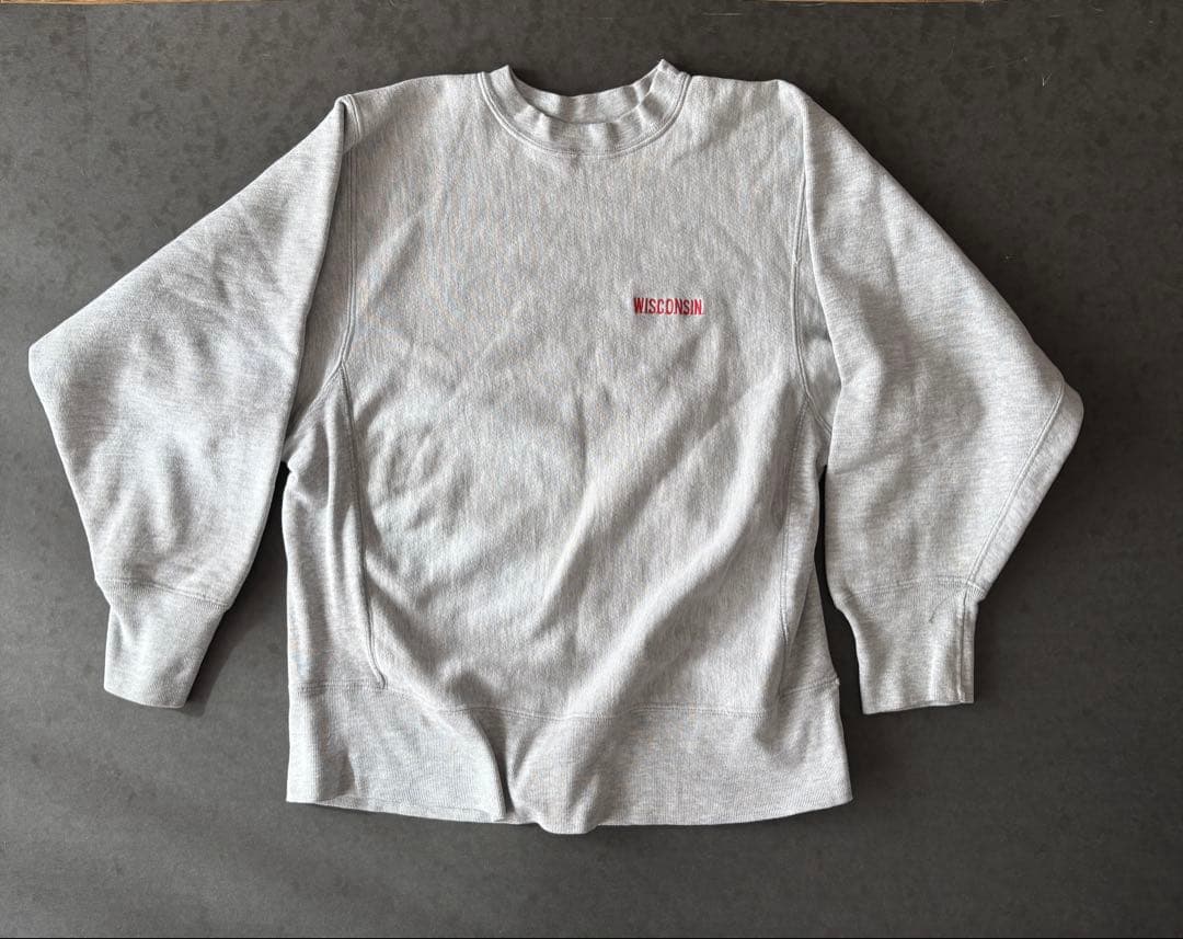 80s Champion リバースウィーブ Wisconsin スウェット