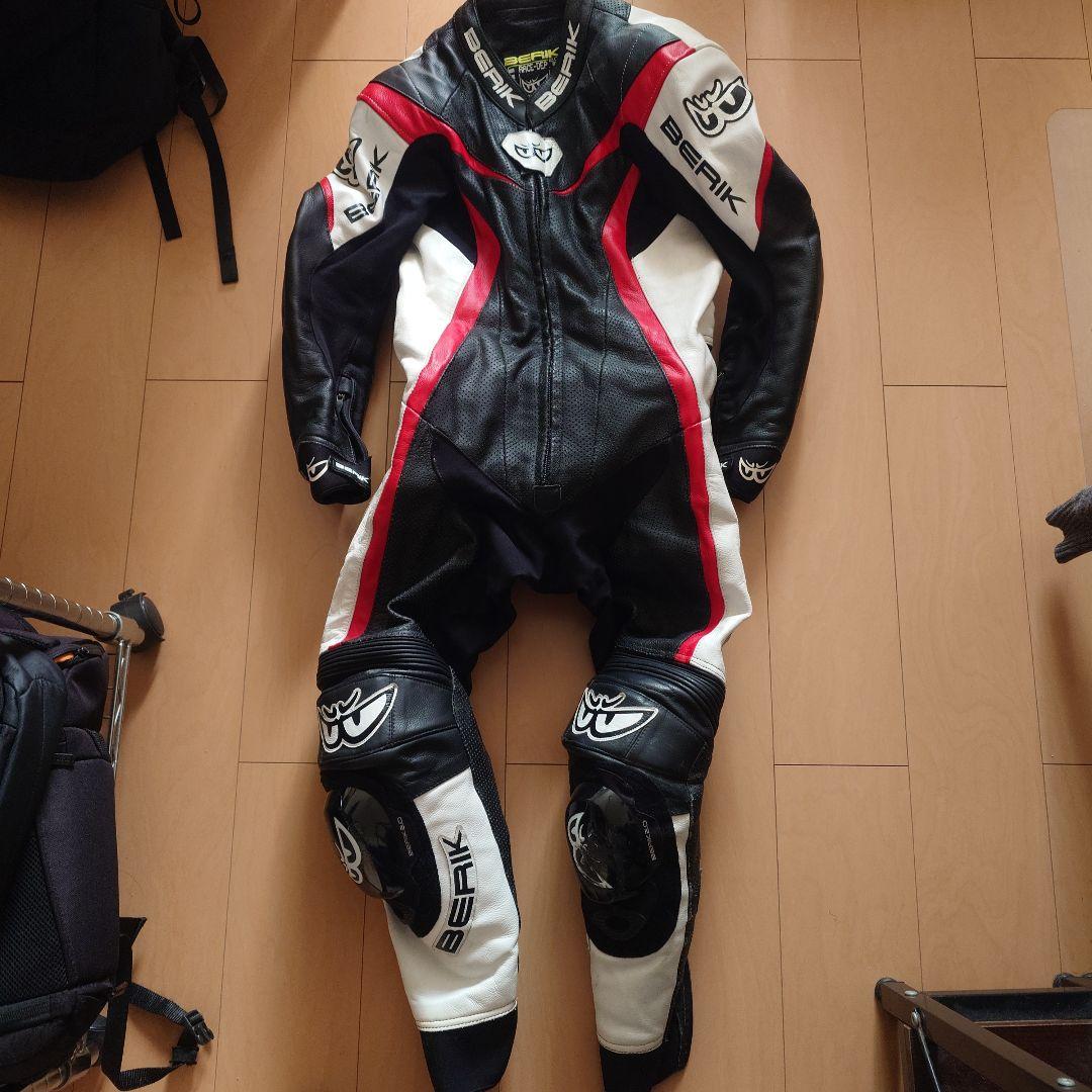 BERIK 革ツナギセット　サイズ48ブーツ41