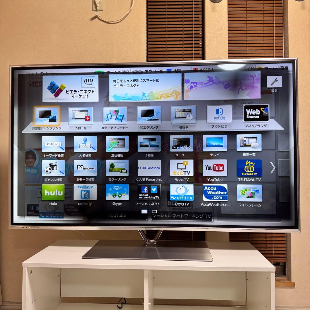 Panasonic VIERA 60V型 液晶テレビ 3D対応　Wi-Fi内蔵
