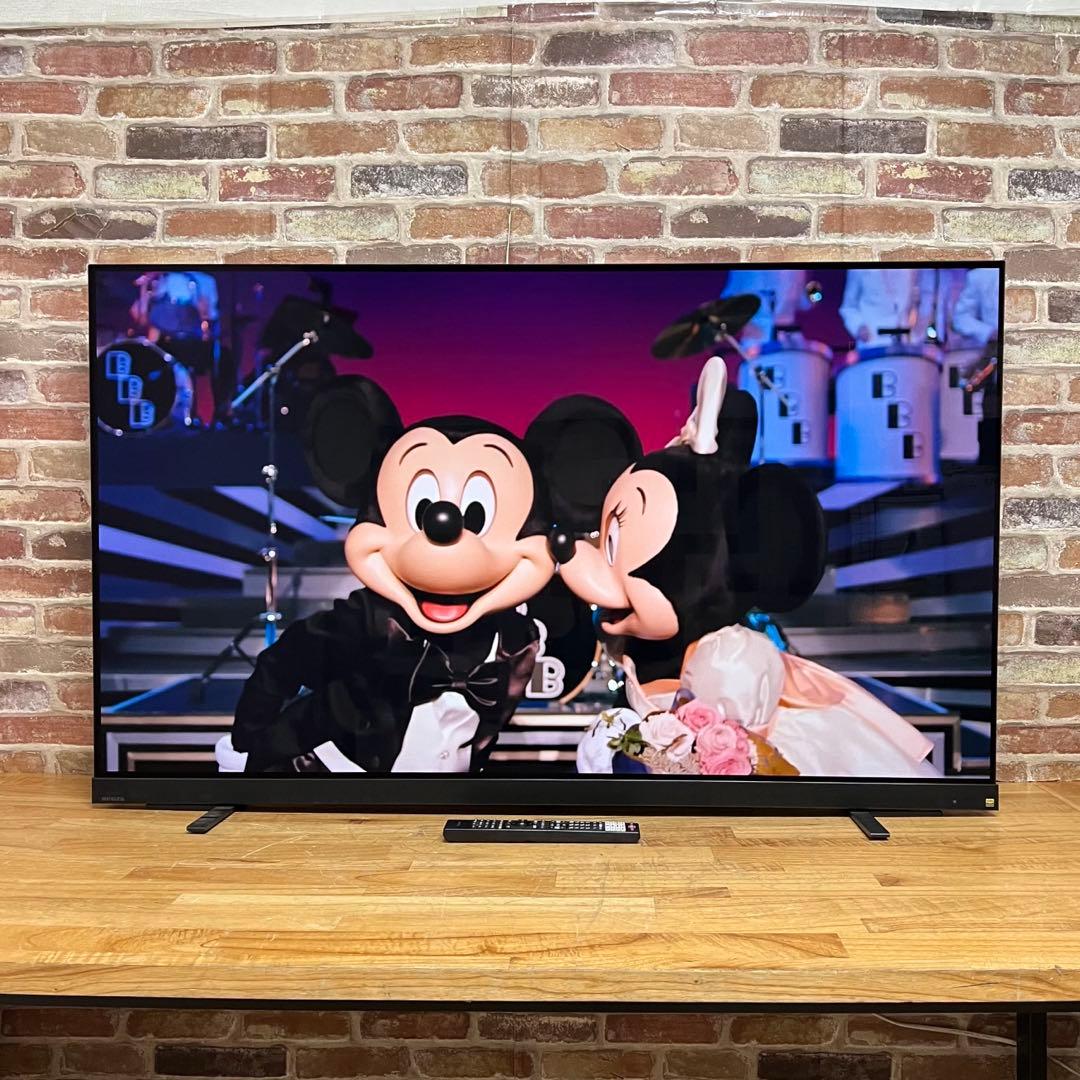 東芝 55V型 4K 有機ELテレビ REGZA 55X9900L タイムシフト