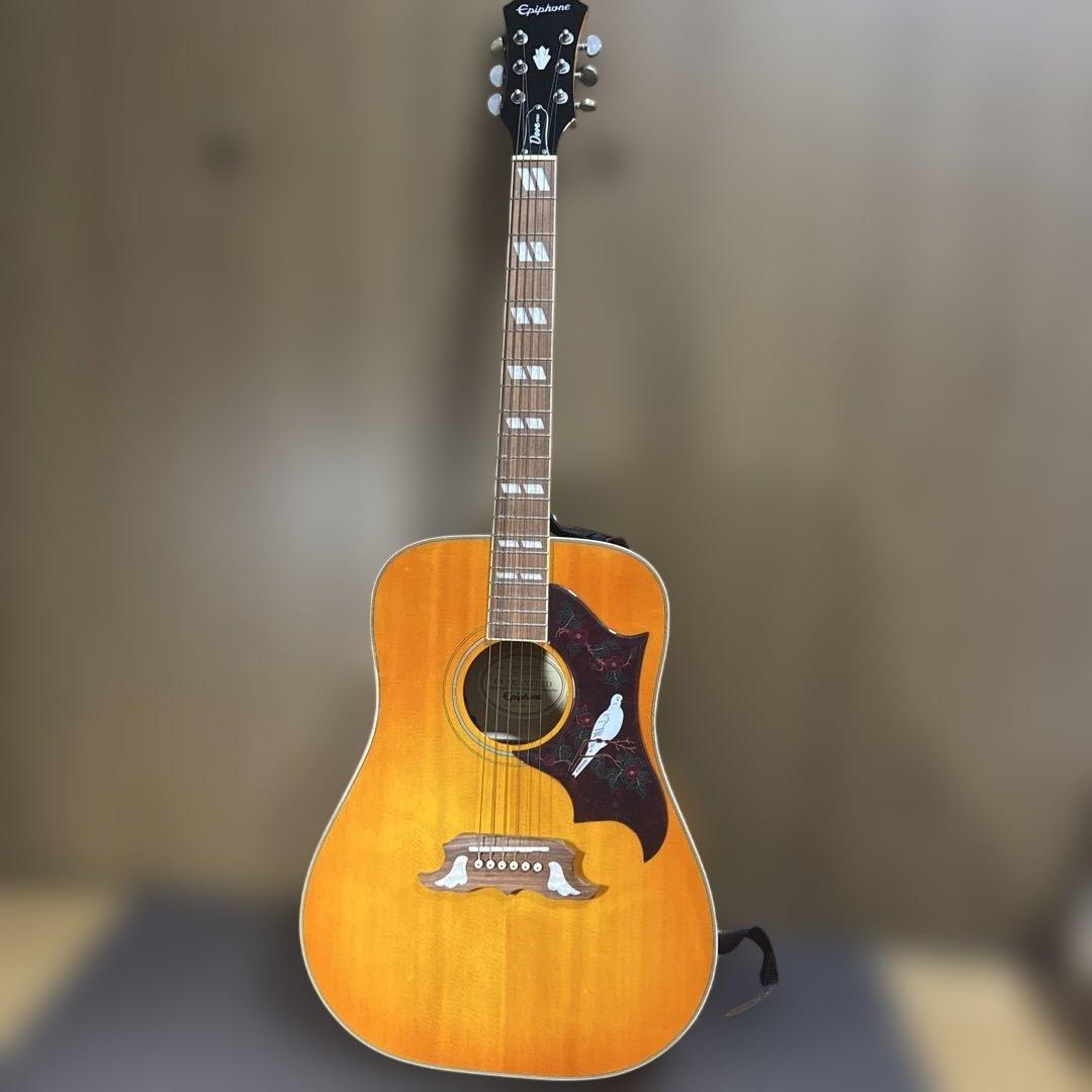 Epiphone / エピフォン Dove PRO/VB　エレアコ　ケース付き