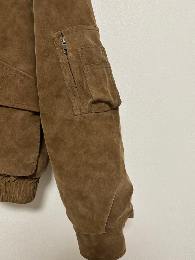 SLY ブラウン ファー襟 ジャケット