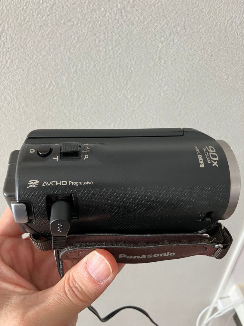 パナソニック HDビデオカメラ ブラック HC-V360MS-K ケース付