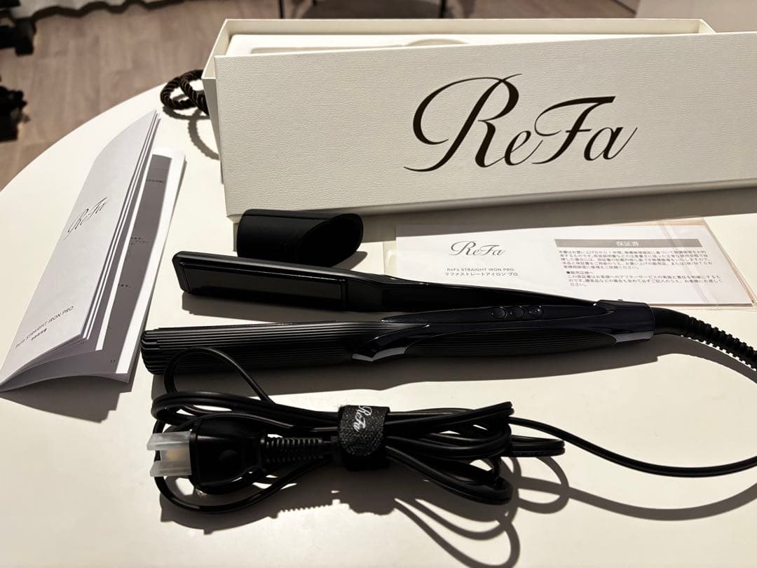 ReFa ストレートヘアアイロン PROブラック