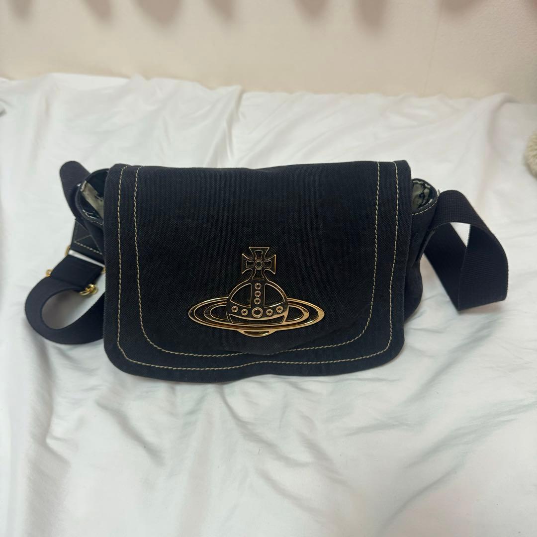 Vivienne Westwood メッセンジャーバッグ ブラック