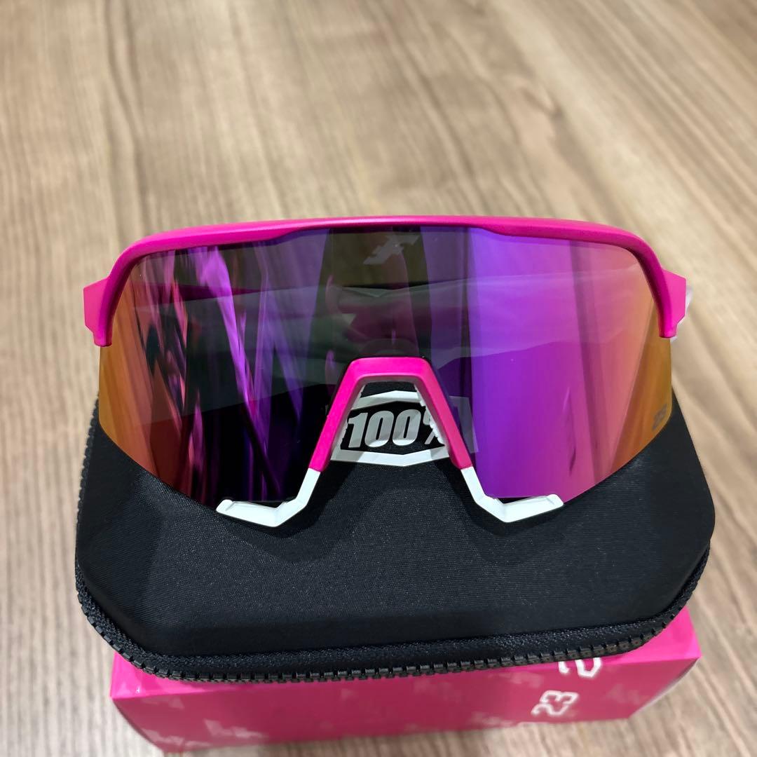 100% S3 大人用 サングラス ピンク タティスJrモデル