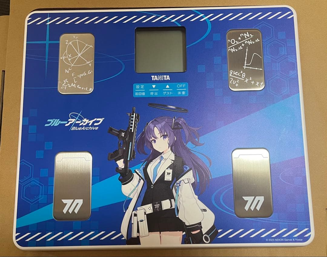 音声体組成計　BC-203-BA　ブルーアーカイブ　早瀬ユウカモデル