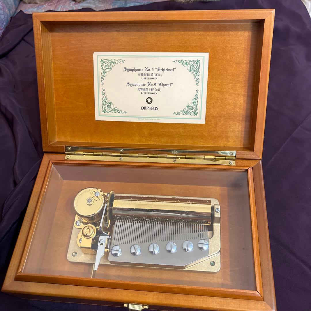 オルフェウス ORPHEUS オルゴール SANKYO DX415IDA