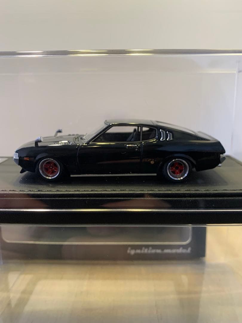 イグニッションモデル　1/43 セリカ 1600GT LB TA27 ブラック