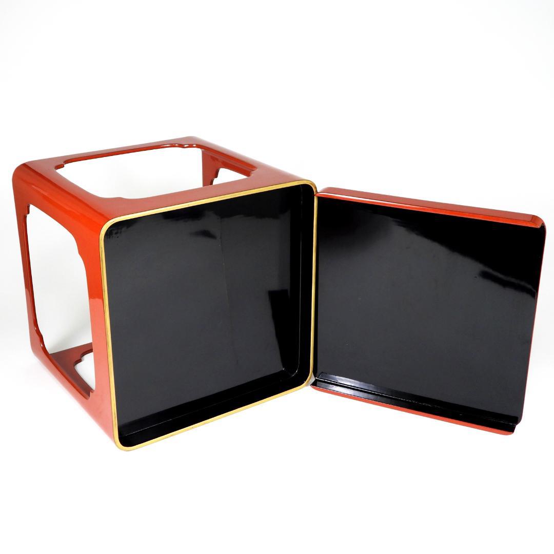 輪島塗 九段盃 杯台 酒器 天然木 漆塗り 漆芸