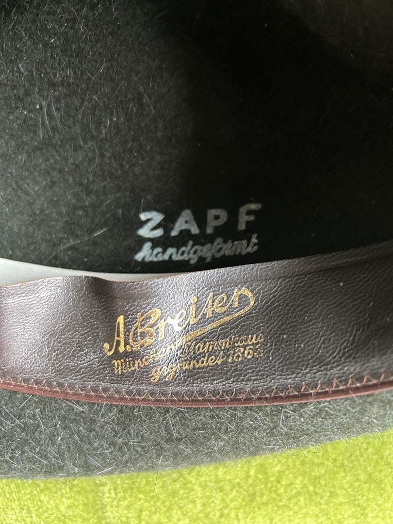 【ZAPF】チロリアンハット　オーストリア製