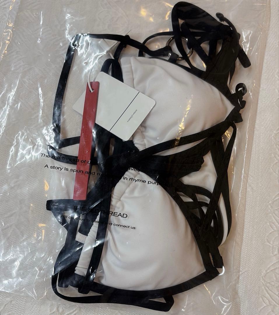 水着・ラッシュガード theredthread S tinyring bikini set white