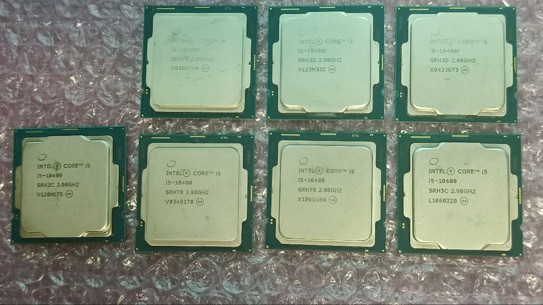 core i5 10400F 10400 まとめ売り動作確認済み