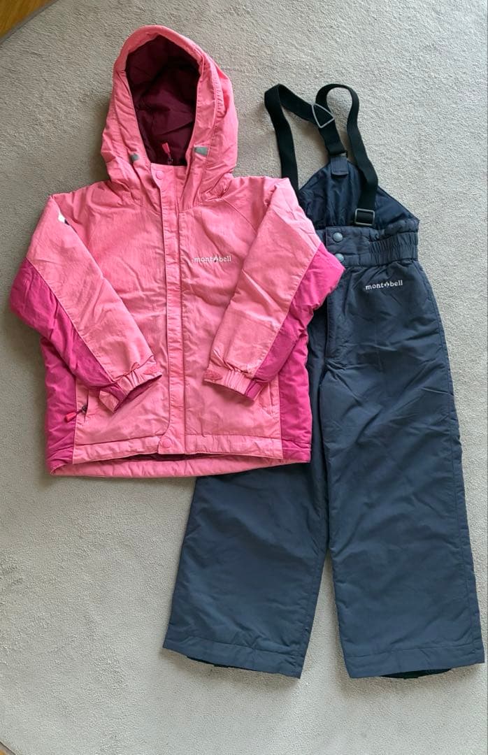mont-bell モンベル　スキーウェア　110 上下セット