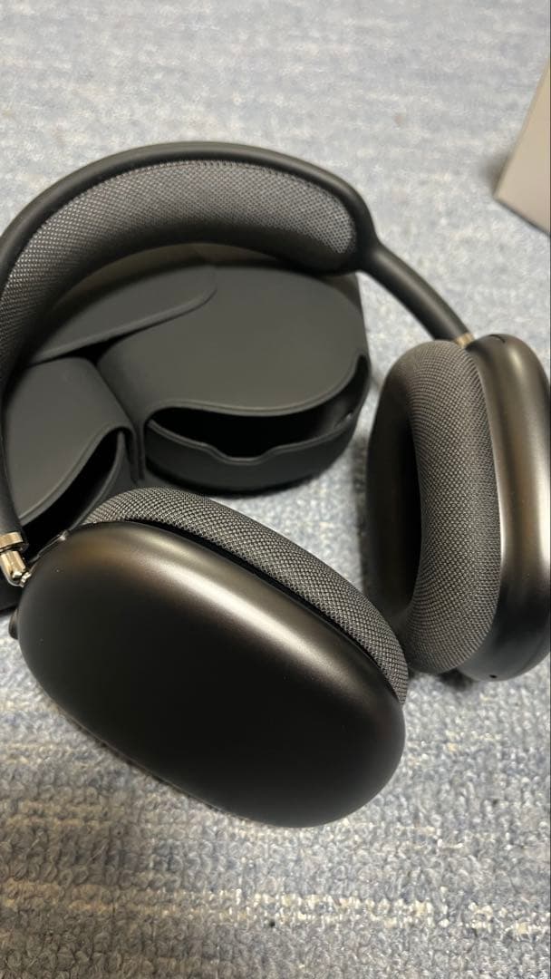 【美品】AirPods MAX/スペースグレー/各種ケース付き