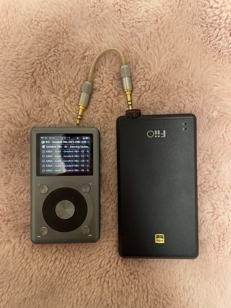 FIIO X3 Mark II + FIIO ポータブルヘッドホンアンプ セット