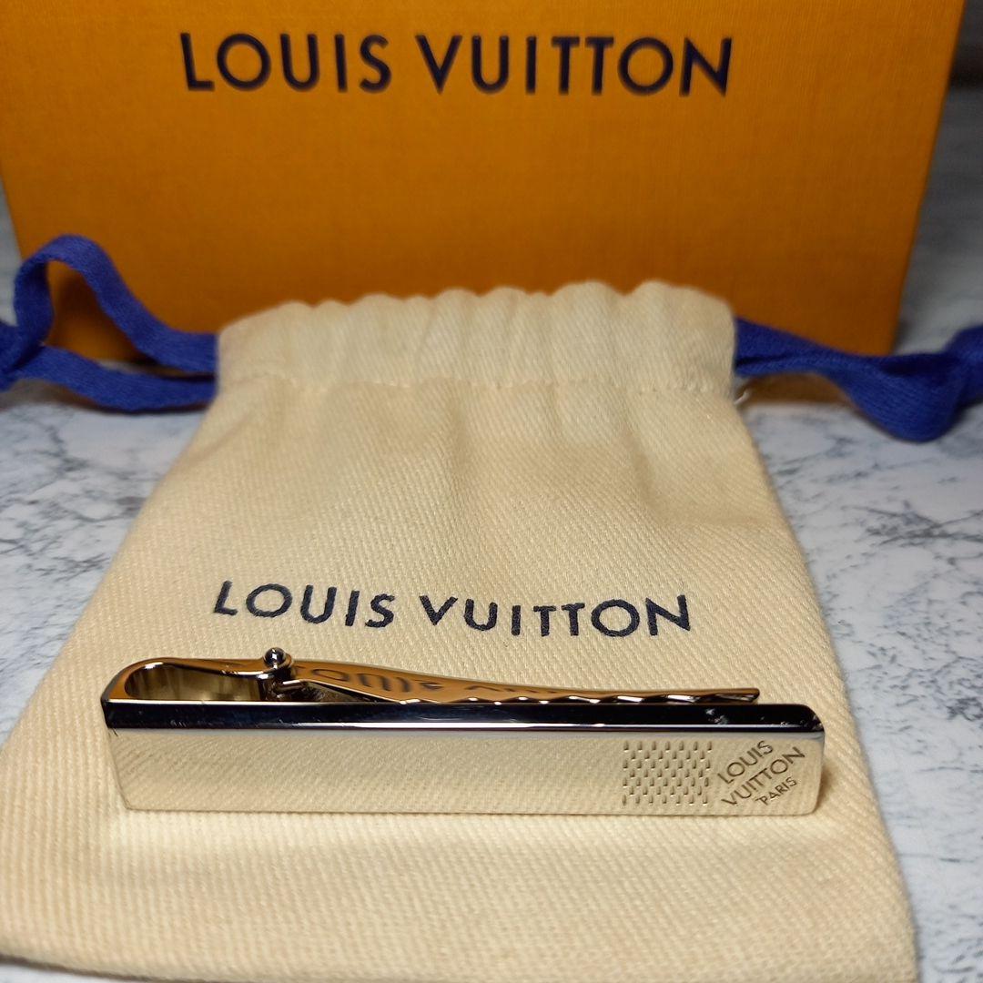 ルイヴィトン　パンス　クラヴァット　ダミエ　ネクタイピン　箱付き