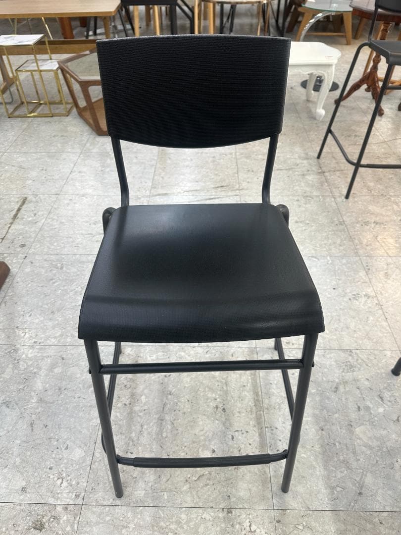 IKEA カウンターダイニングセット イス4脚 ブラウン