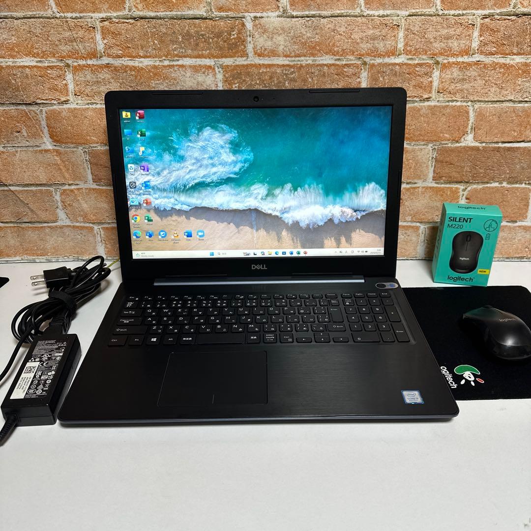 美品DELL ノートPC FHD SSD/HDD1TB Win11 オフィス付き
