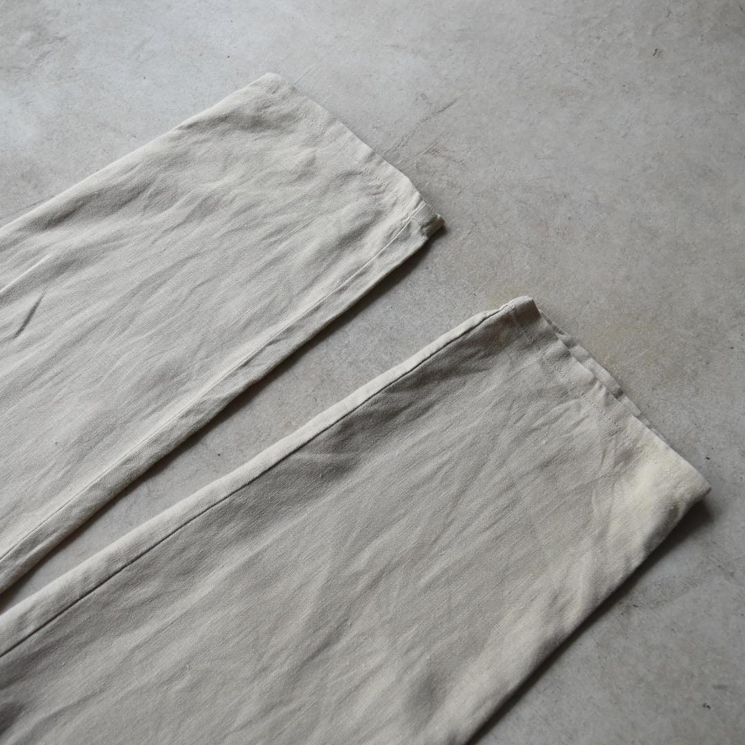 90s ラルフローレン 高級 リネン パンツ 6 スラックス USA