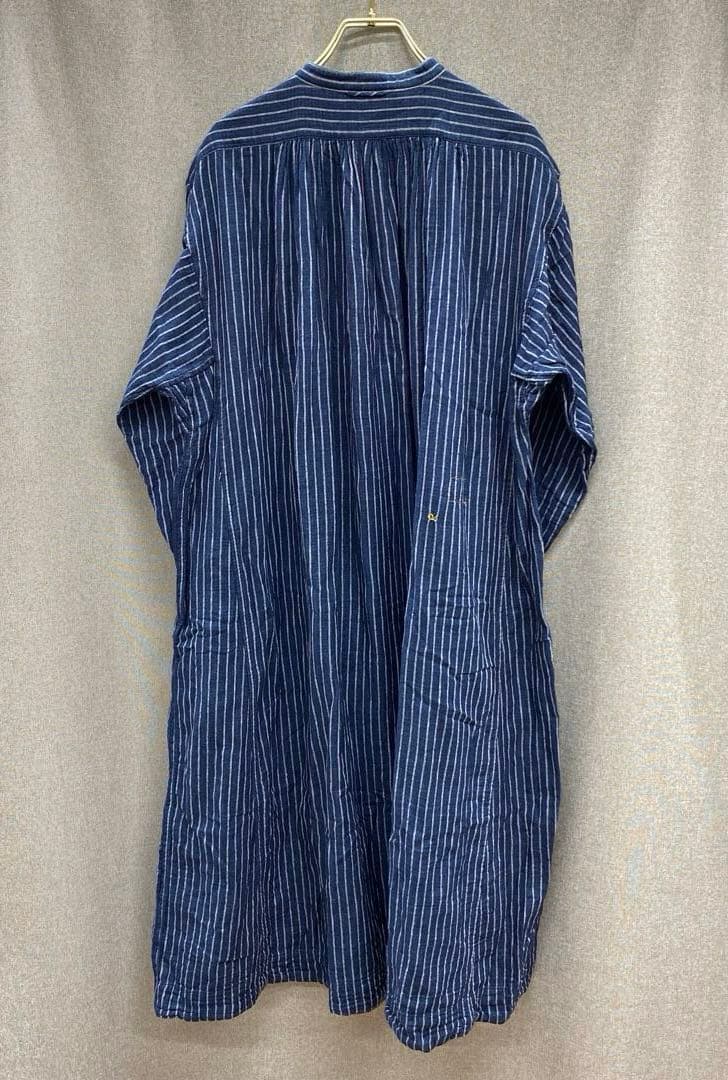 N781◯ 45Rコットンワンピース ストライプ