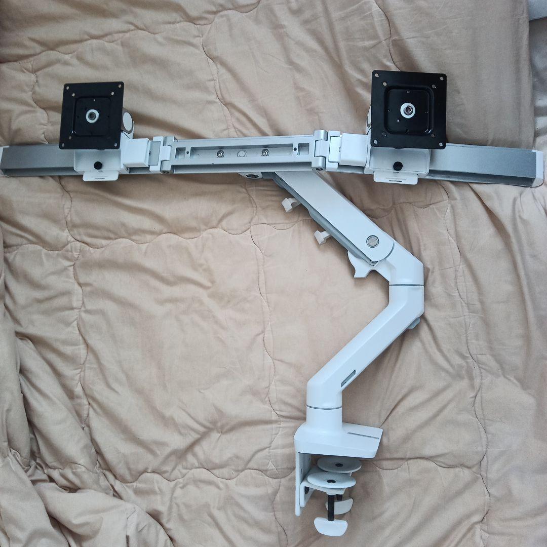 ergotron HX デスクデュアル モニターアーム ホワイト