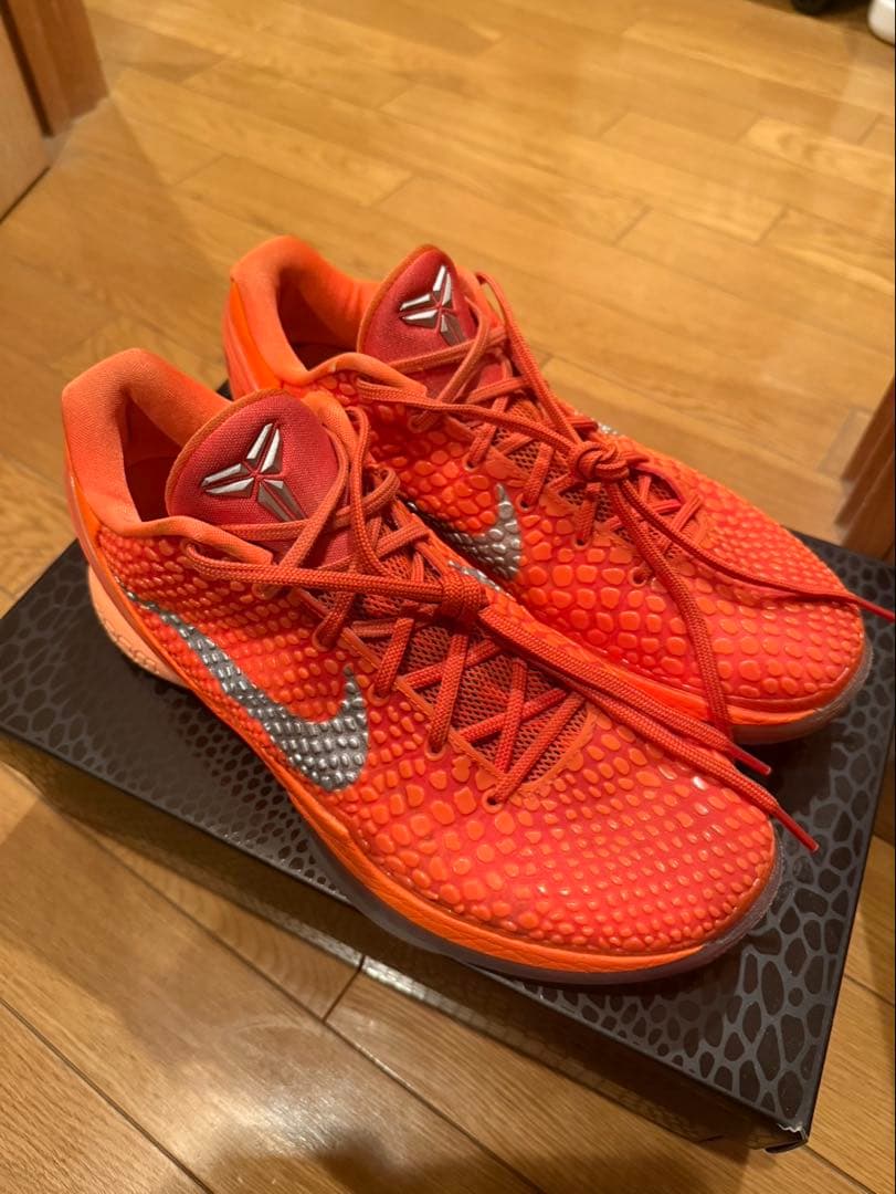 Nike Kobe 6 オレンジ シューズ(男性用)