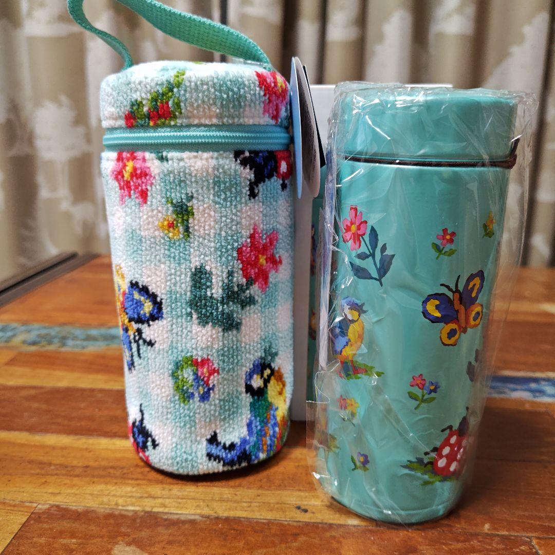 FEILER ミントグリーン 水筒ハイジ柄