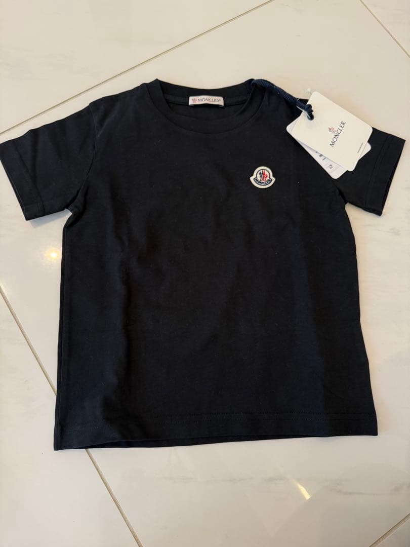 新品　MONCLER MAGLIA T-SHIRT ブラック TG 4A