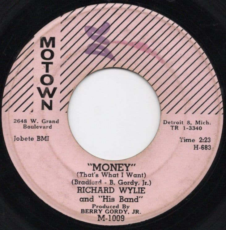 洋楽 RICHARD WYLIE AND HIS BAND - MONEY