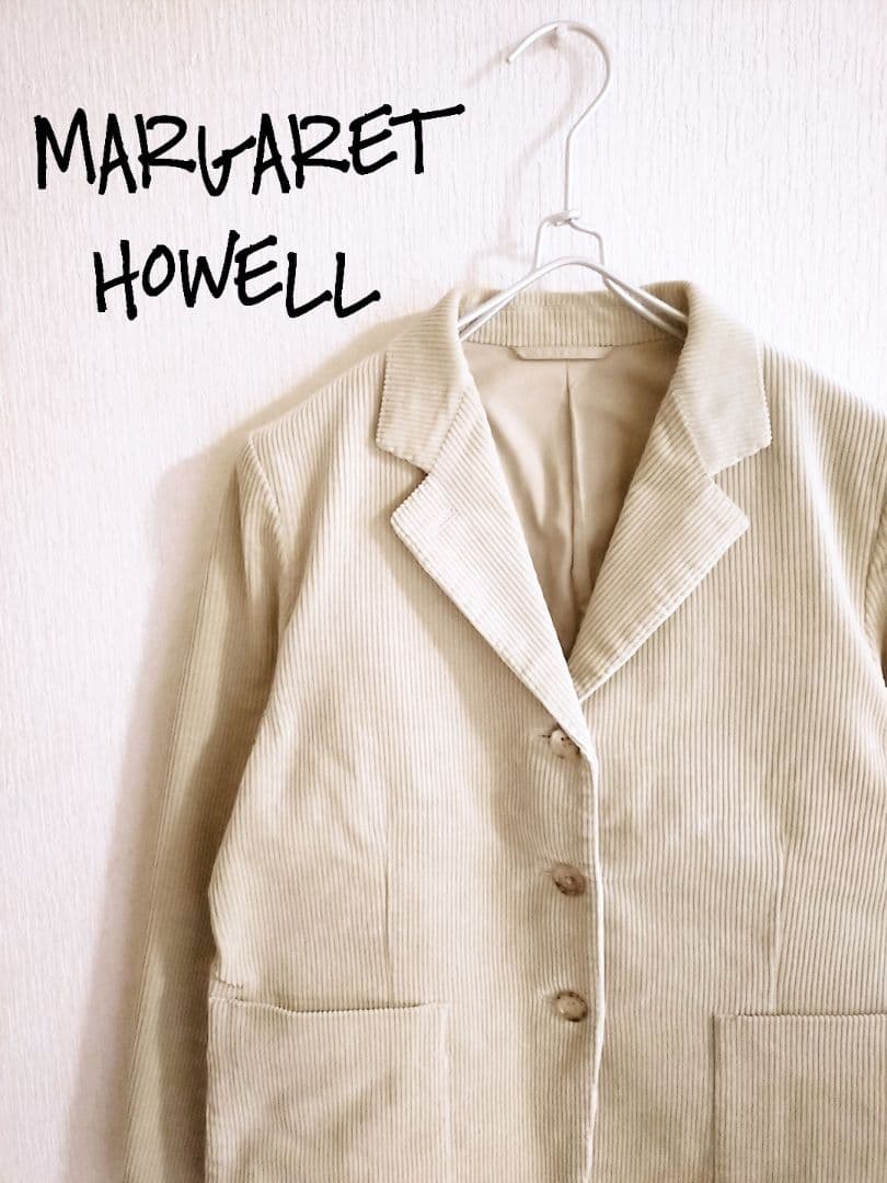 D222000 MARGARET HOWELL 8WALEコーデュロイジャケット