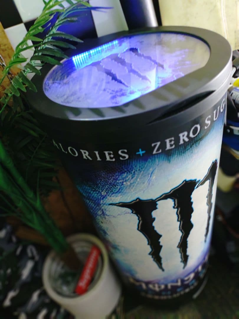 愛知 モンスター エナジー 冷蔵庫 LED ライト インテリア