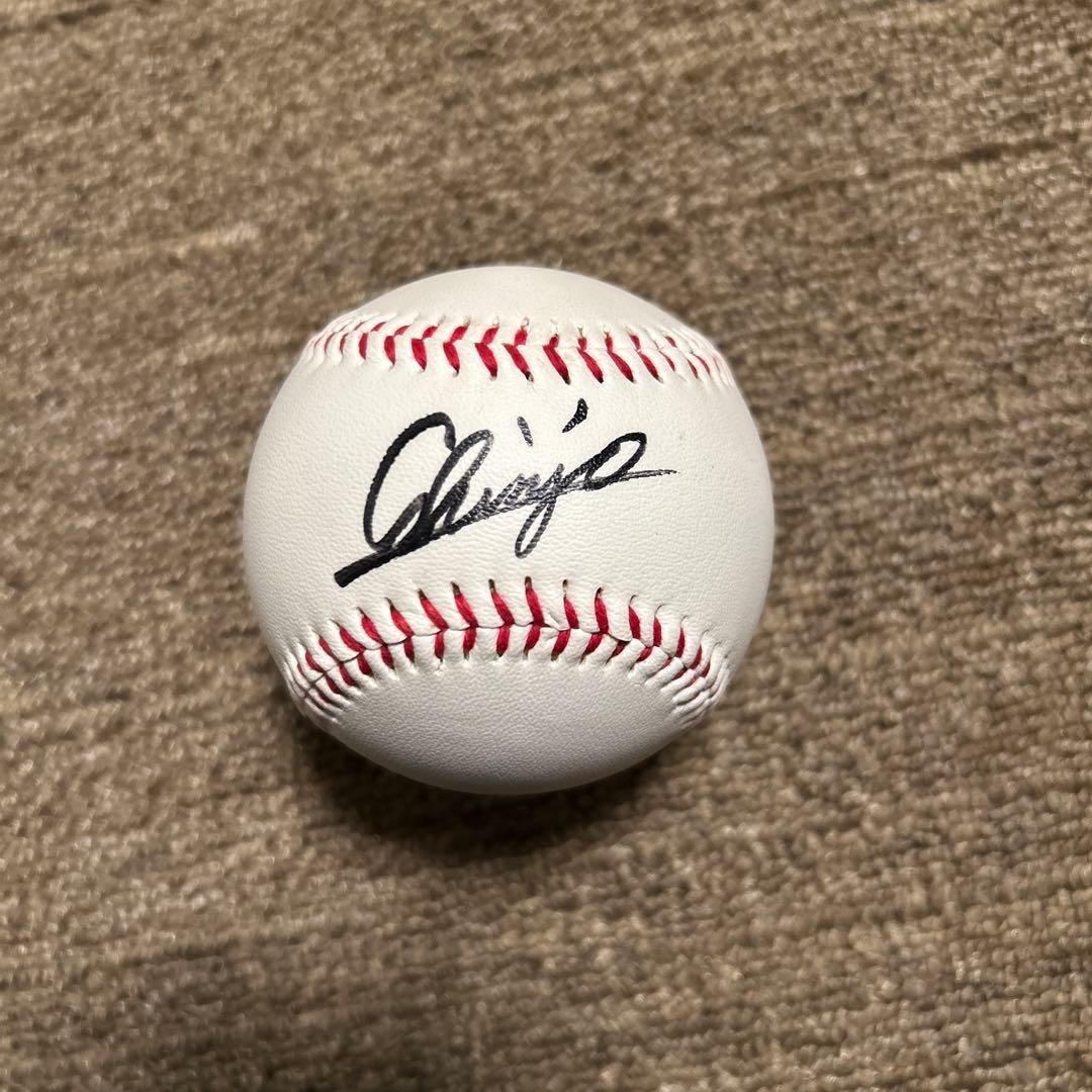 新庄剛志 直筆サインボール 北海道日本ハムファイターズ 監督サイン入り野球