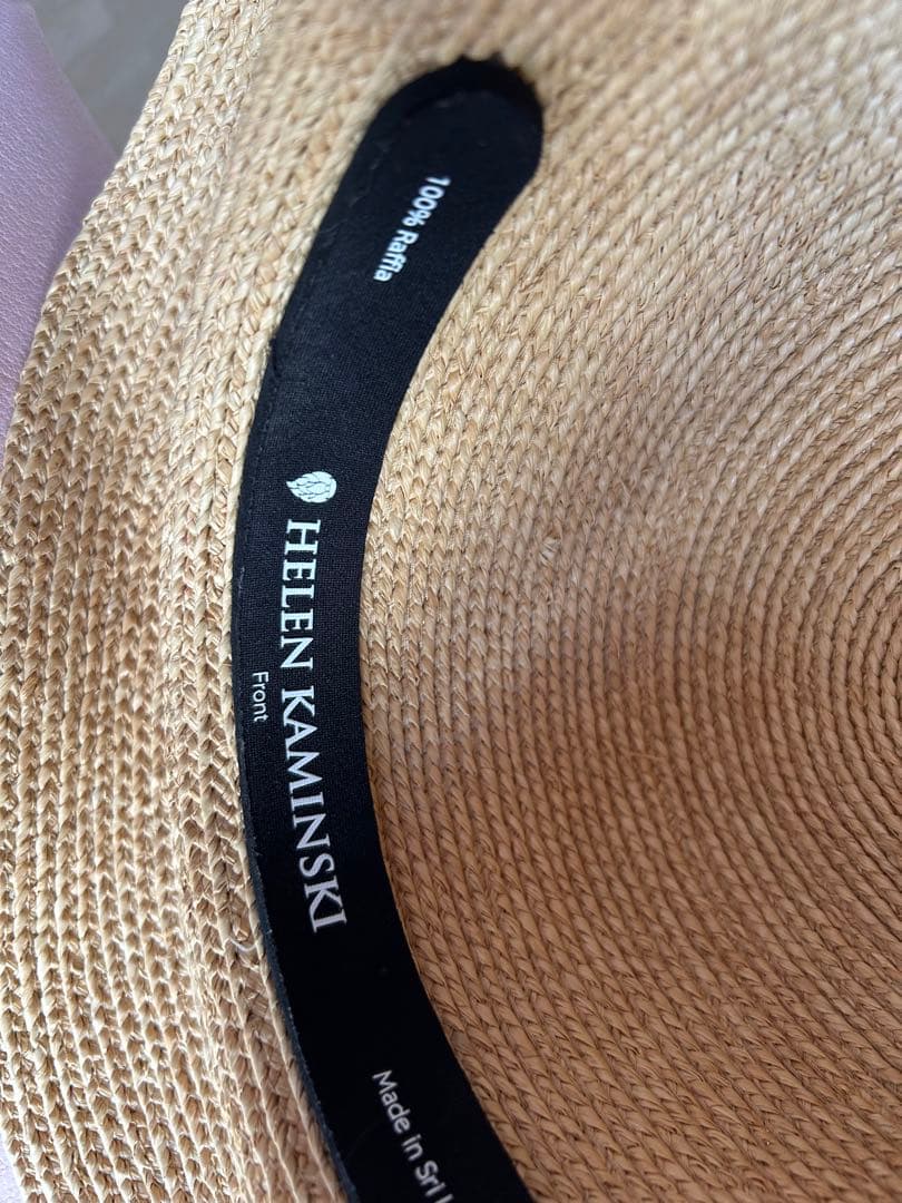 へレンカミンスキー　麦わら帽子　ニューポート