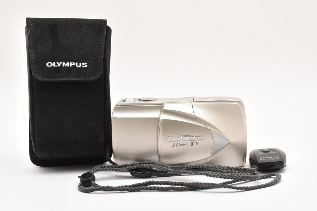 美品 OLYMPUS μ II 110 コンパクトフィルムカメラ