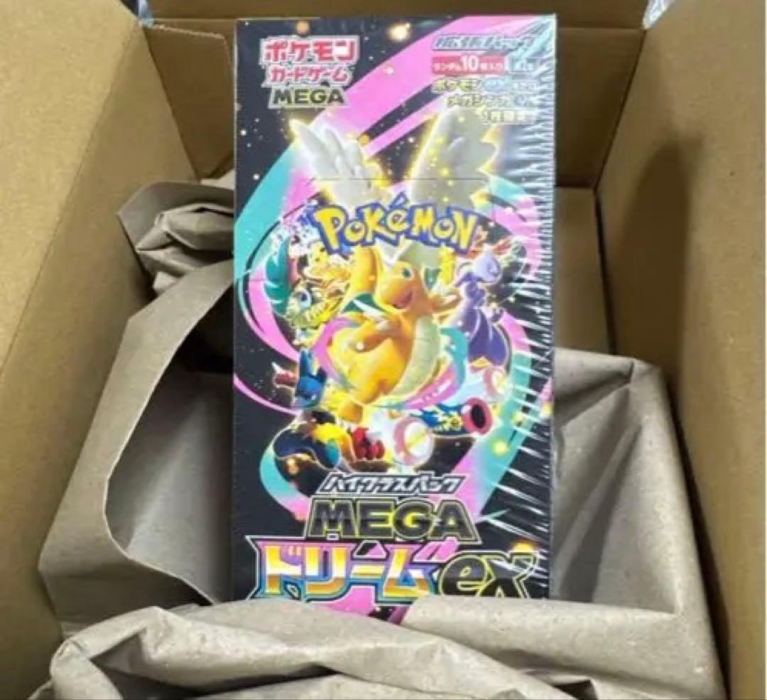 ポケモンカードゲーム MEGAドリームEX 1BOX シュリンク付き
