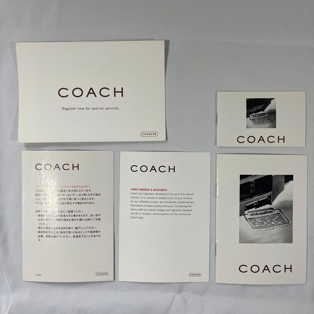 【美品/カード付】コーチ 6349 ソーホー ハンドバッグ レザー シグネチャー