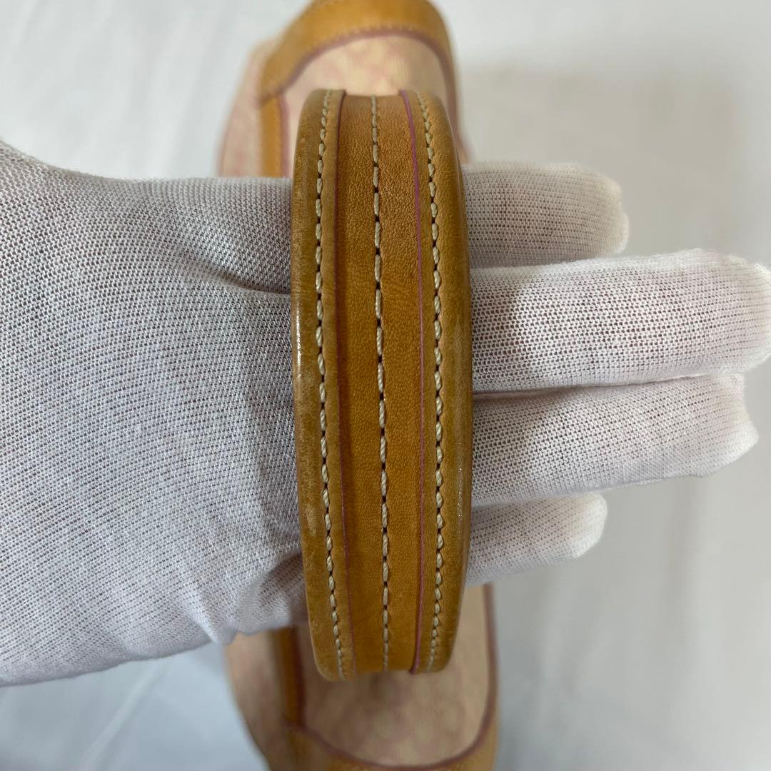 【美品/カード付】コーチ 6349 ソーホー ハンドバッグ レザー シグネチャー