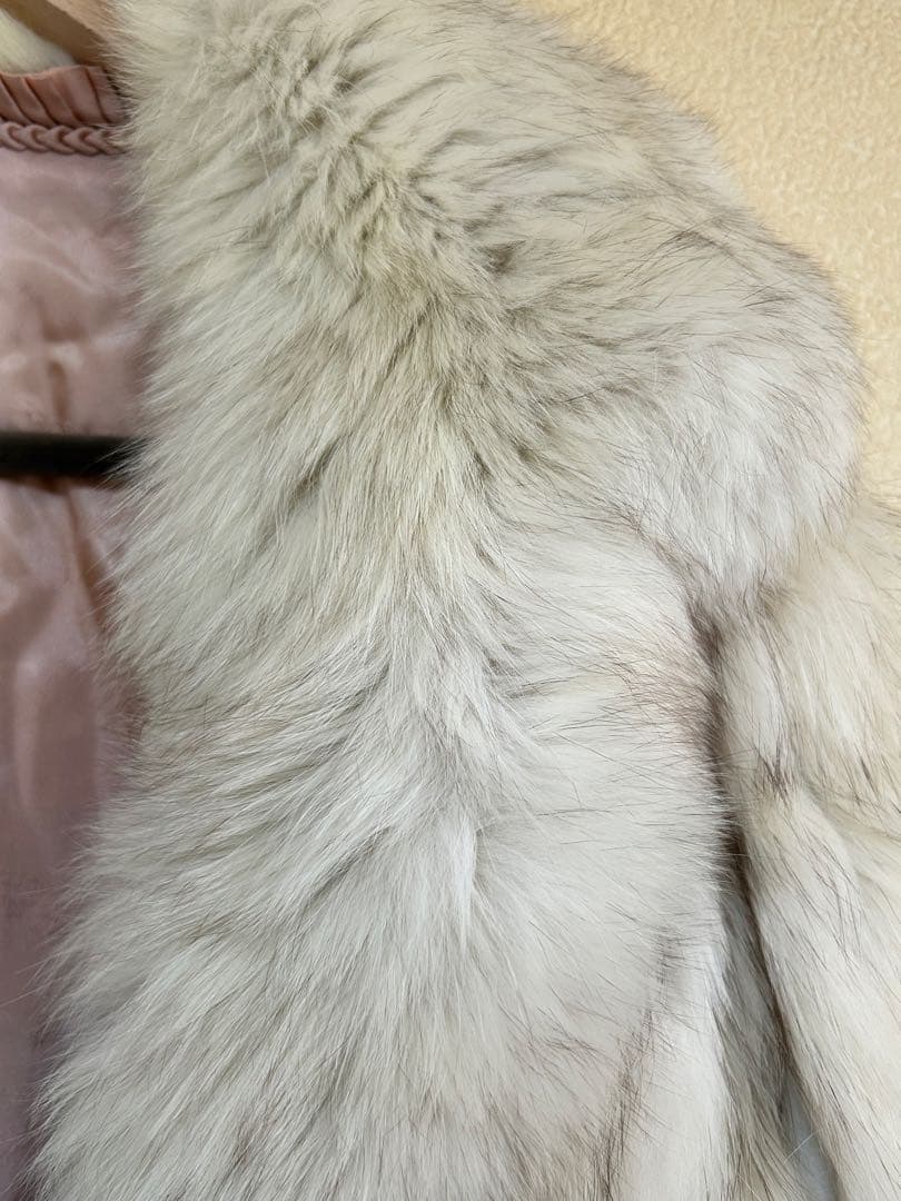 ブルーフォックス リアルファーコート