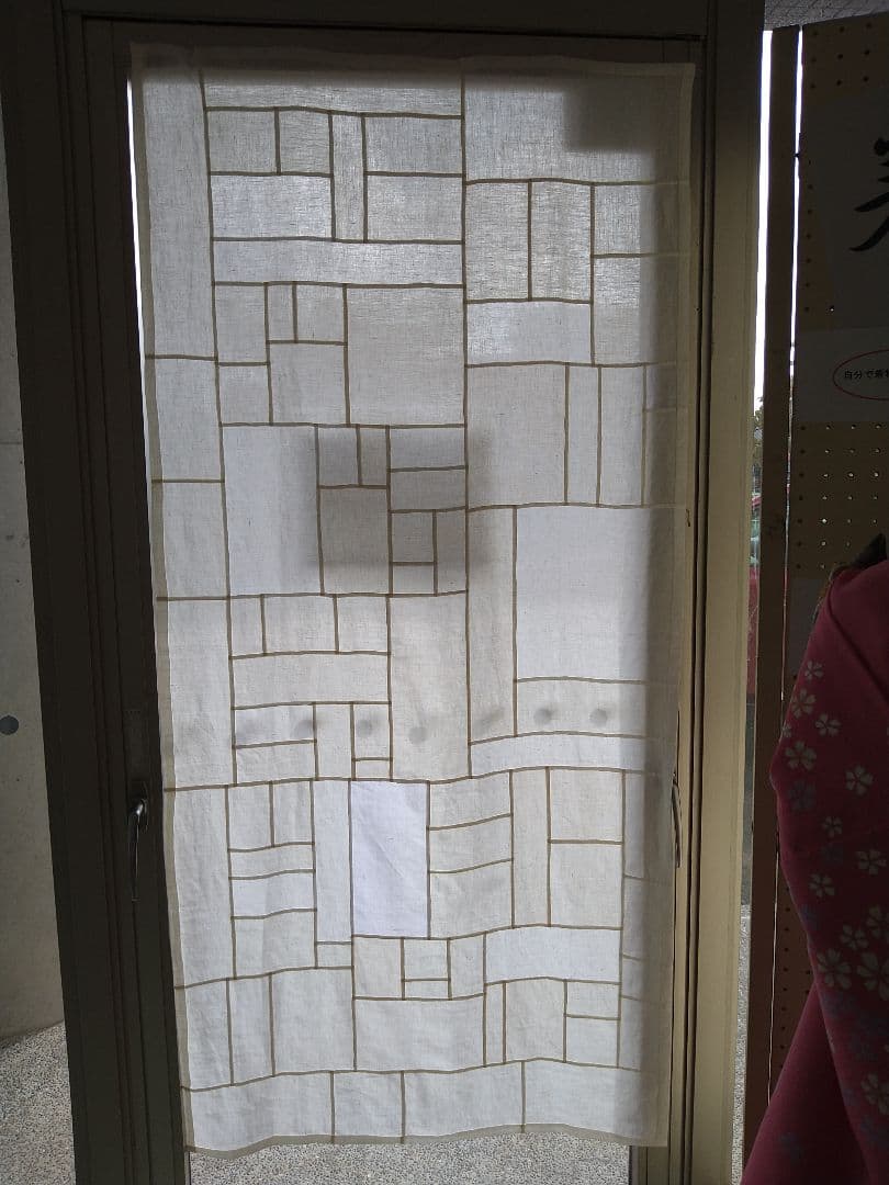 ポジャギ　生成り　　大