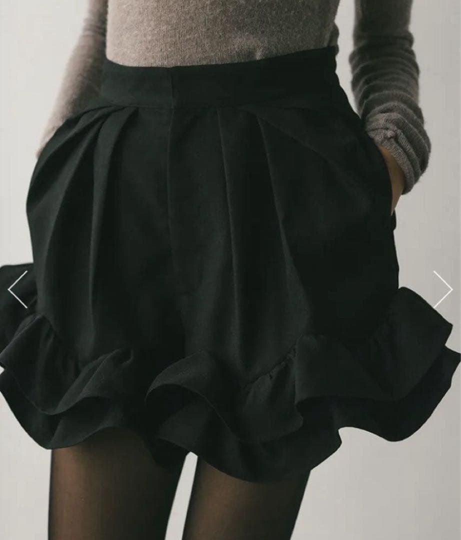 STYLEMIXERスタイルミキサー フリルヘムショートパンツ