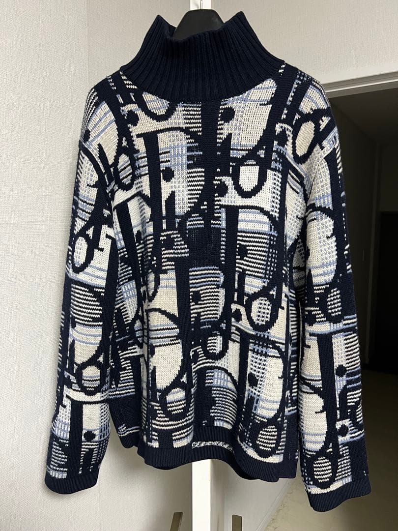 ディオール　オブリーク柄　ニット　セーター